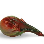 Zucca decorativa in ceramica italiana a riflessi, Ceramiche Liberati