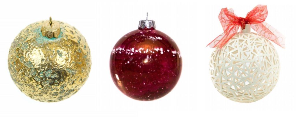 Pallina di Natale personalizzata in ceramica artigianale di Ceramiche Liberati