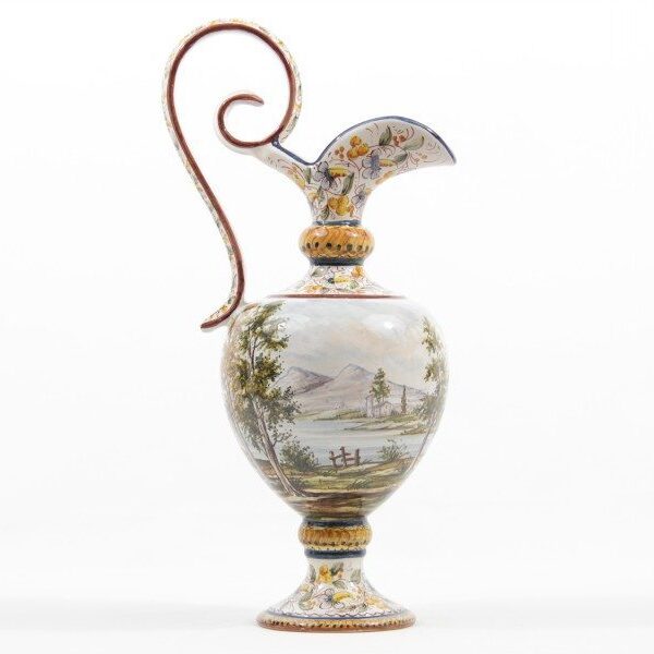 Anfora in ceramica Abruzzo tradizionale, 40 cm