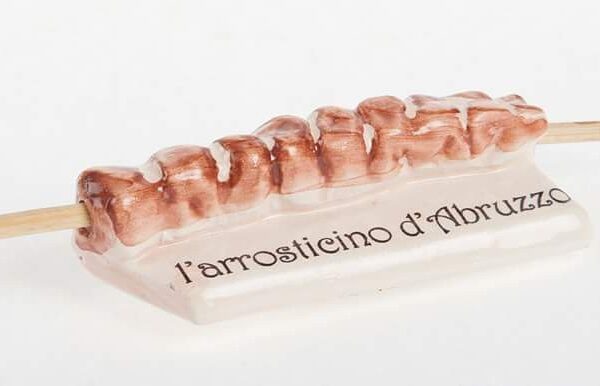 Arrosticino abruzzese magnete in ceramica