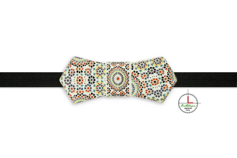 08EBM_Papillon-in-ceramica-modello-Evo-decoro-Maiolic_Ceramiche-Liberati-ArtWear.jpg 08EBM Papillon in ceramica modello Evo decoro Maiolic Ceramiche Liberati ArtWear