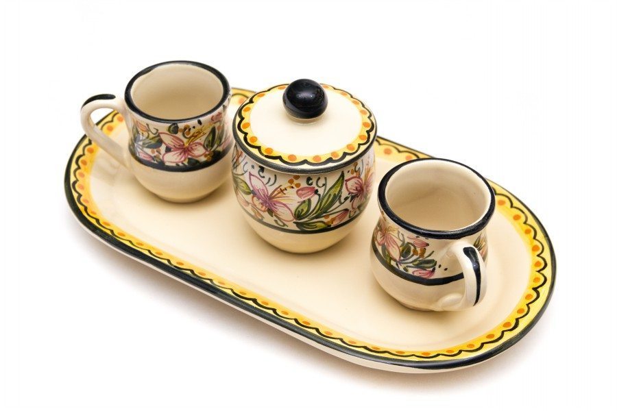 128MIT_Servizio-da-caffe-per-due-con-zuccheriera-e-vassoio-decoro-Orchidea_Ceramiche-Liberati.jpg 128MIT Servizio da caffe per due con zuccheriera e vassoio decoro Orchidea Ceramiche Liberati
