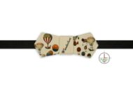 Papillon ceramica modello Evo decoro Wanderlust avorio