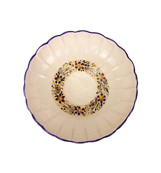 Ciotola fruttiera in ceramica artigianale Rustico