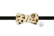 Papillon ceramica modello Romantico decoro Wanderlust avorio