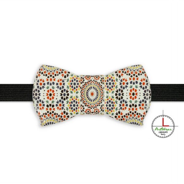 Papillon in ceramica modello Romantico decoro Maiolic