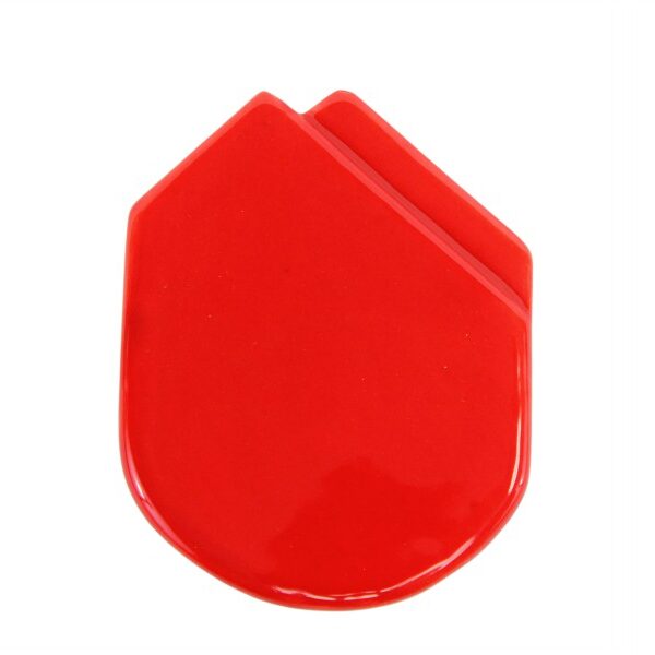 Fazzolettino in ceramica da taschino modello Montecarlo, colore Rosso
