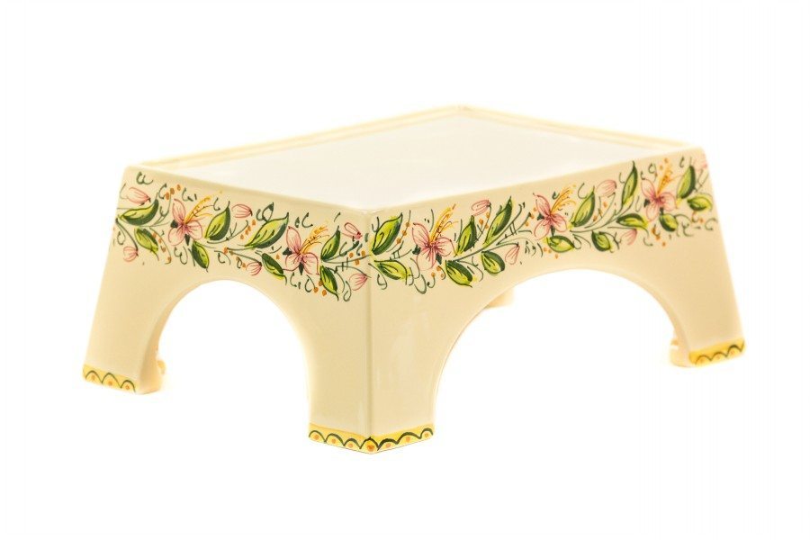 73MIT_Supporto-per-baginbox-in-ceramica-decoro-orchidea-fronte_Ceramiche-Liberati.jpg 73MIT Supporto per baginbox in ceramica decoro orchidea fronte Ceramiche Liberati