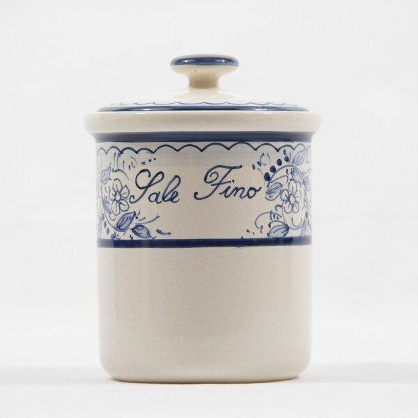 Barattolo in ceramica per sale fino teate