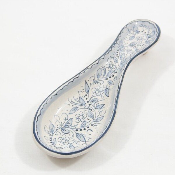 Poggiamestolo in ceramica decoro teate