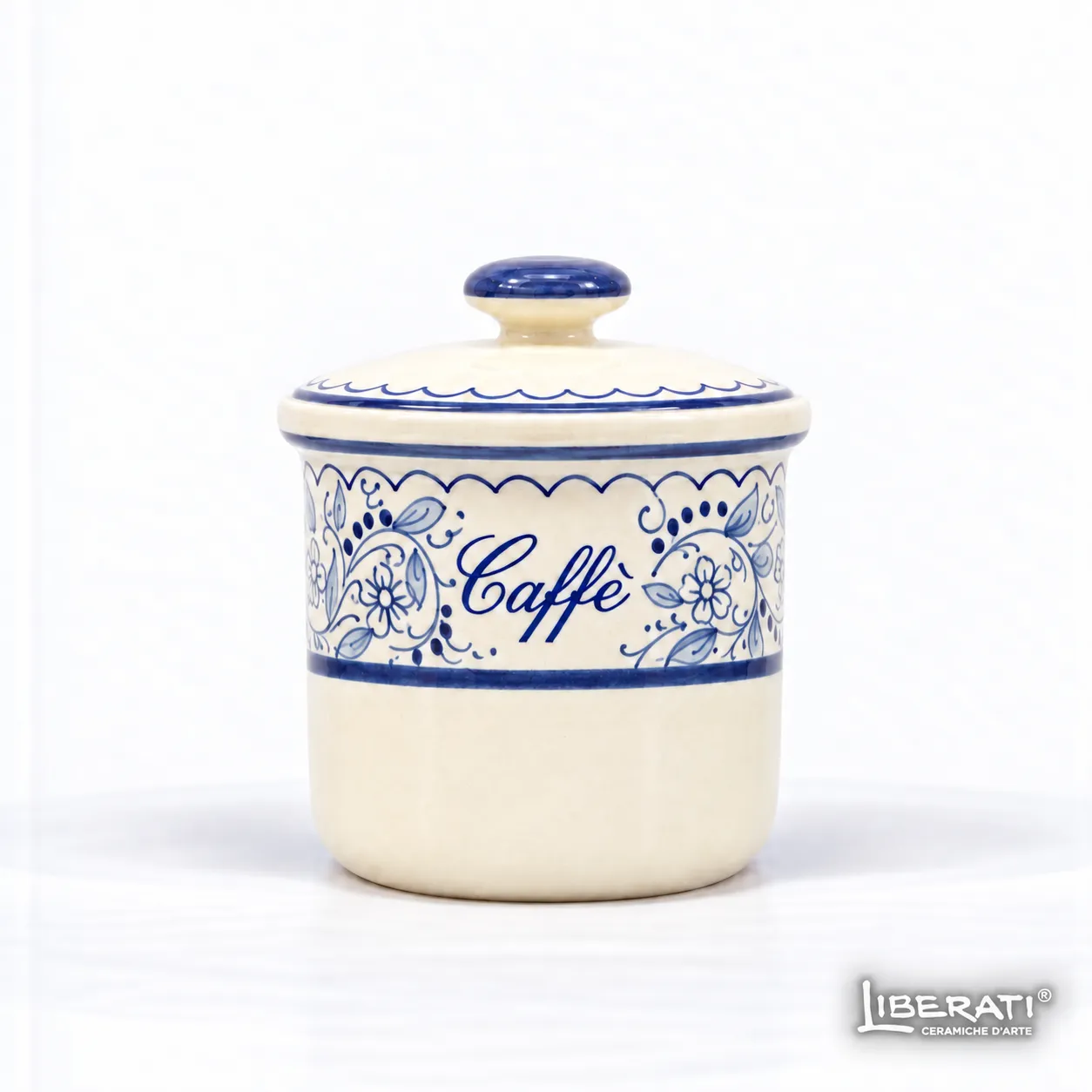 Barattolo in ceramica per caffè teate