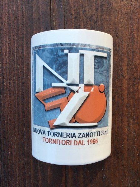 Etichetta in ceramica con immagine