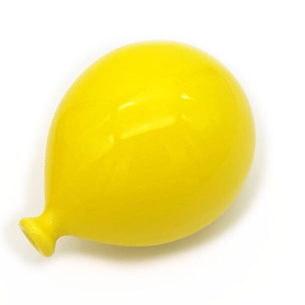 Palloncino in ceramica artigianale giallo