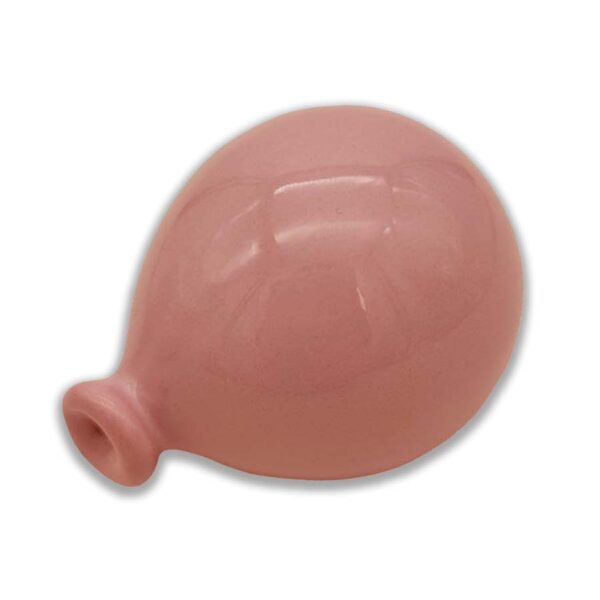 Palloncino in ceramica artigianale malva