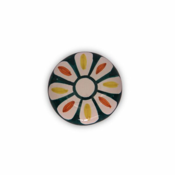 Pomello in ceramica artigianale modello Calendula
