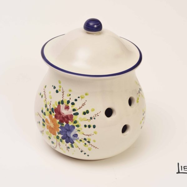 Barattolo portaaglio in ceramica Rosaspina