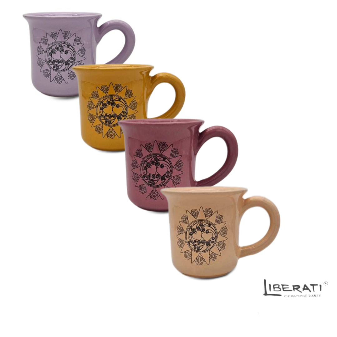 Acquerello e Pastello Post Instagram Delicato Cura di Sé (41) Tazza mug colorata in ceramica decoro Presentosa