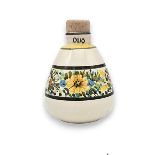 Oliera in ceramica Margherite modello Palermo