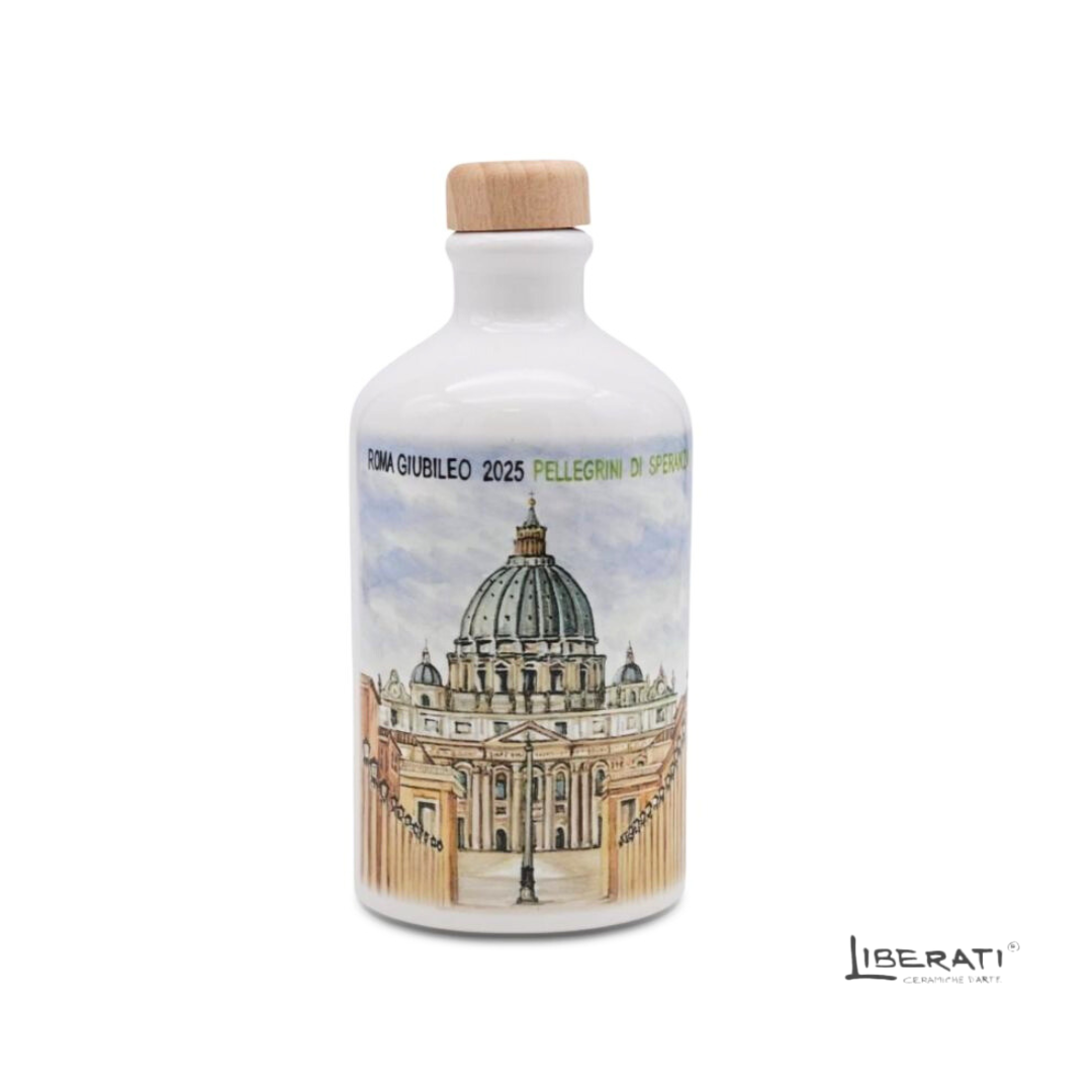 Bottiglia in ceramica Tributo al Giubileo del 2025
