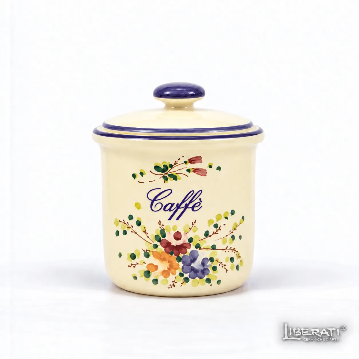 Barattolo in ceramica per caffè Rosaspina