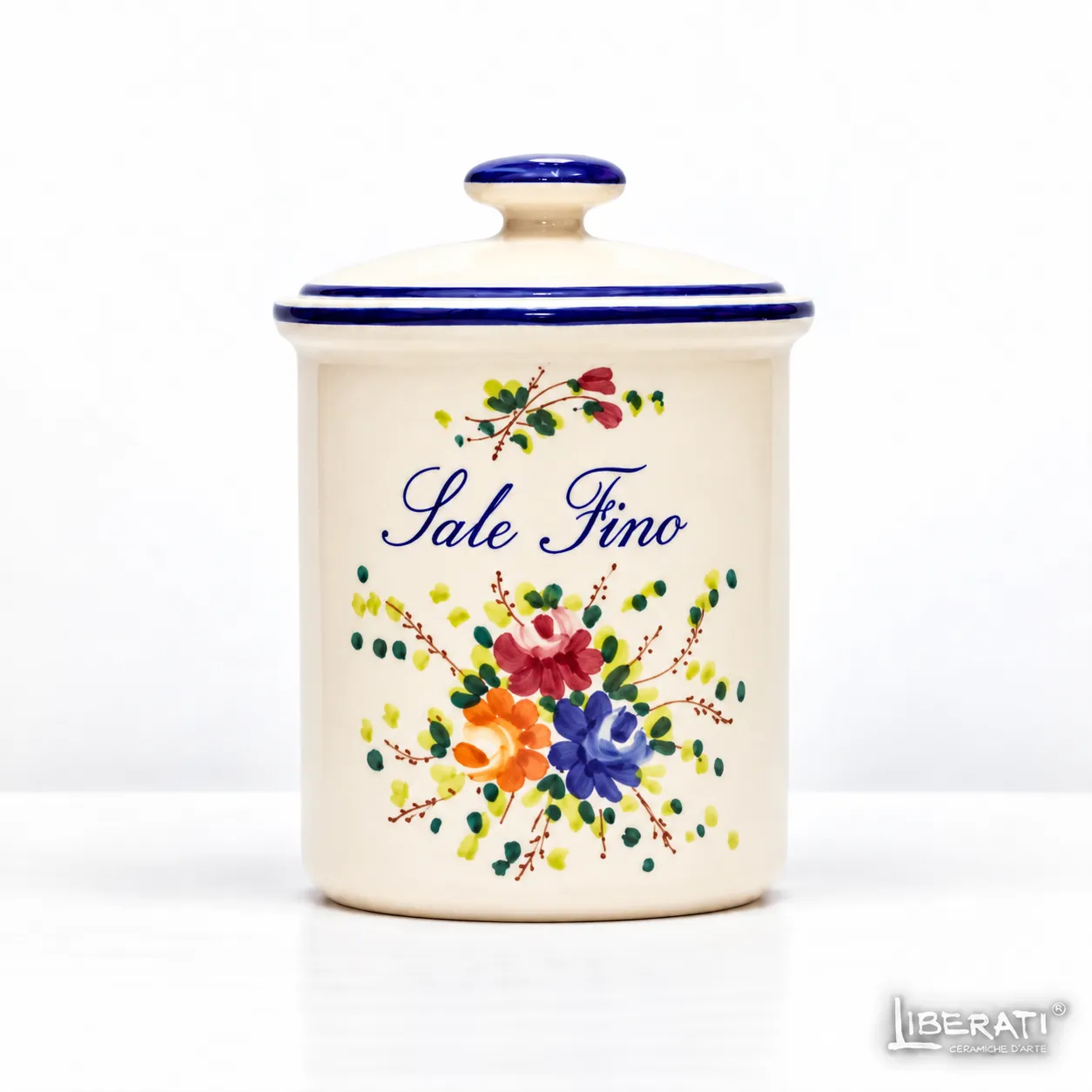 Barattolo in ceramica per sale fino Rosaspina