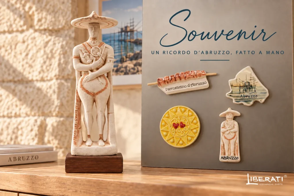 souvenir in ceramica