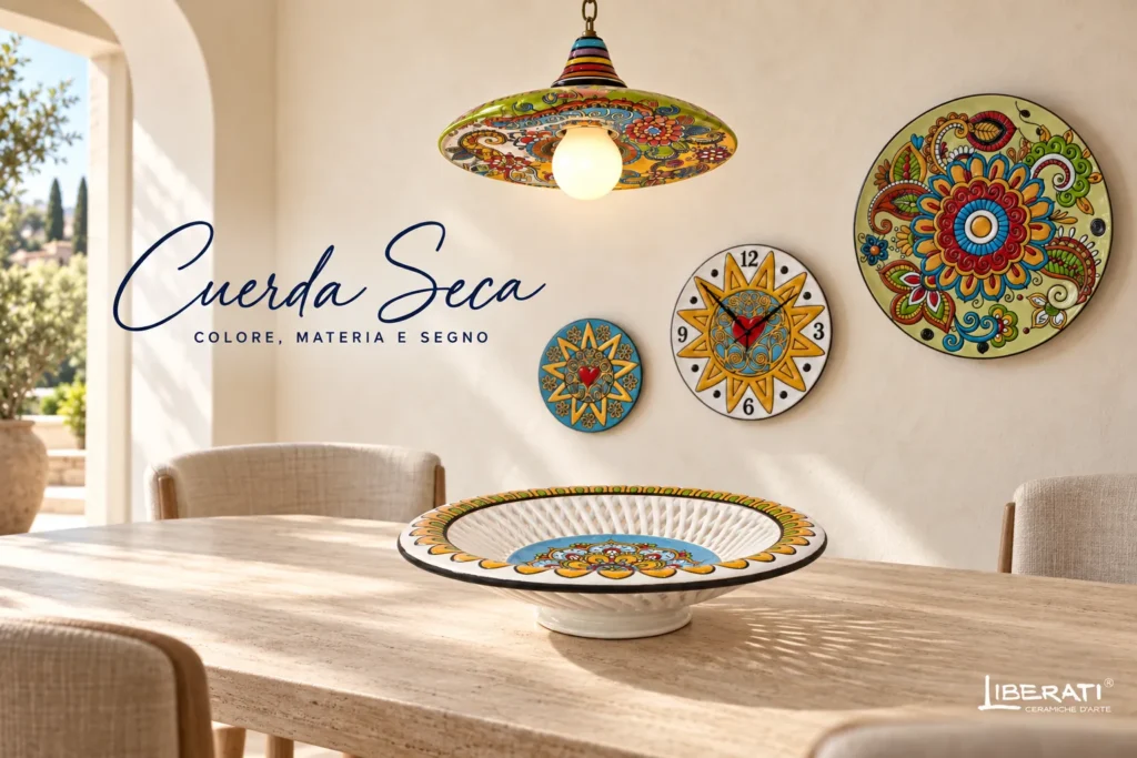 cuerda seca ceramica